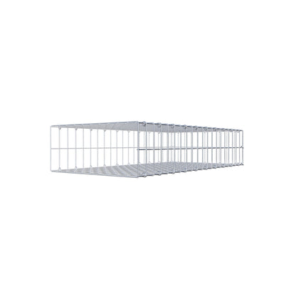 Pile aggiuntivo tipo 2 100 cm x 20 cm x 50 cm, maglia 5 cm x 10 cm, anello a C