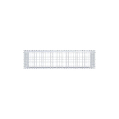 Gabião 200 cm x 100 cm x 50 cm (C x A x P), malhagem 5 cm x 5 cm, anel C