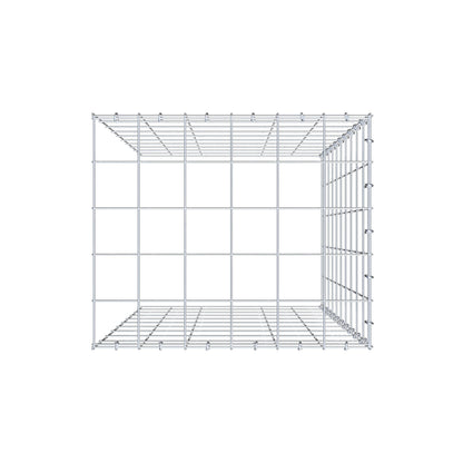 Tilläggspåle typ 4 100 cm x 60 cm x 50 cm (L x H x D), maskstorlek 10 cm x 10 cm, C-ring