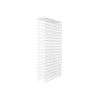 Anbaugabione Typ 4 200 cm x 100 cm x 30 cm (L x H x T), Maschenweite 10 cm x 10 cm, C-Ring