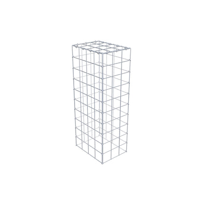 Anbaugabione Typ 3 100 cm x 40 cm x 30 cm (L x H x T), Maschenweite 10 cm x 10 cm, C-Ring