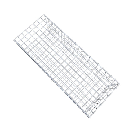 Fourche rapportée type 2 100 cm x 30 cm x 40 cm, mailles 5 cm x 10 cm, anneau en C