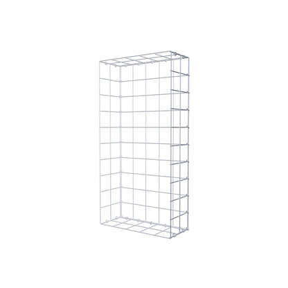 Gabião Tipo 2 100 cm x 20 cm x 50 cm (C x A x P), malhagem 10 cm x 10 cm, anel C