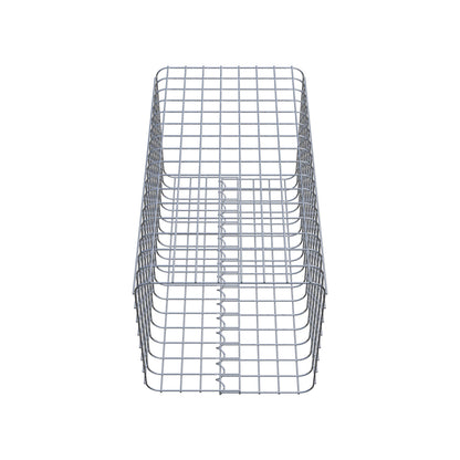 Colonna di gabbioni, angolare 42 cm x 42 cm, alta 80 cm, MW 5 cm x 5 cm