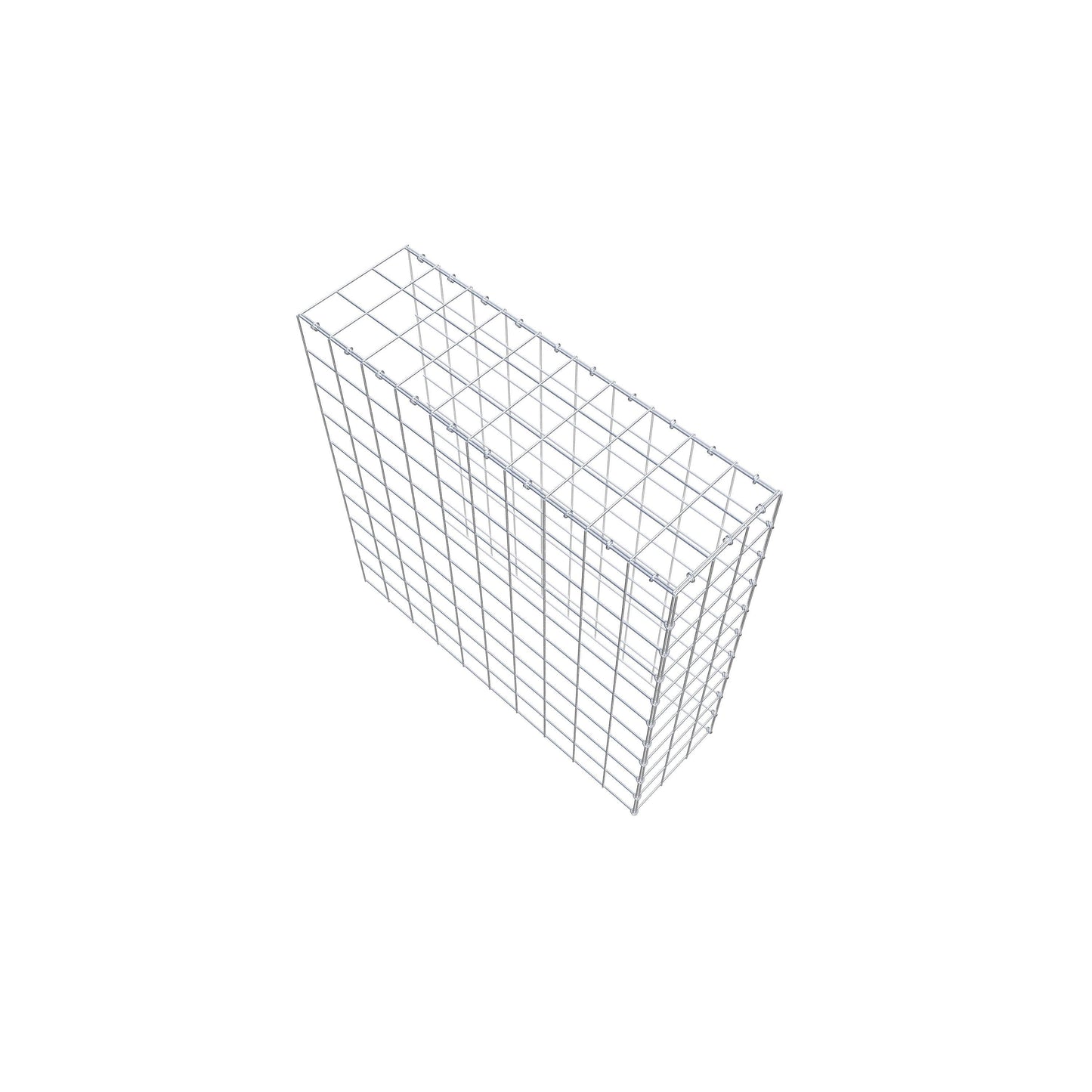 Gavión adicional tipo 4 100 cm x 100 cm x 30 cm (L x A x P), malla 10 cm x 10 cm, anillo en C