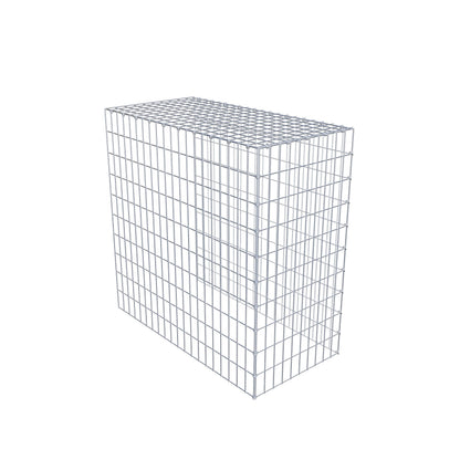 Anbaugabione Typ 4 100 cm x 100 cm x 50 cm (L x H x T), Maschenweite 5 cm x 10 cm, C-Ring
