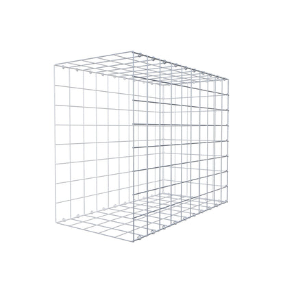 Gavión complementario de tipo 2 100 cm x 80 cm x 50 cm (L x A x P), malla 10 cm x 10 cm, anillo en C