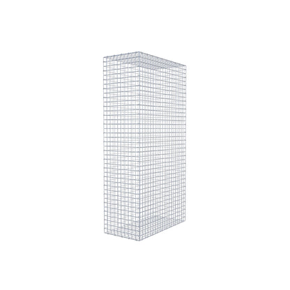 Gabião 200 cm x 100 cm x 50 cm (C x A x P), malhagem 5 cm x 5 cm, anel C
