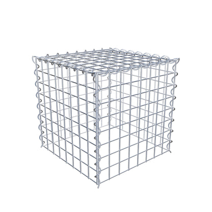 Extra gabion typ 3 40 cm x 40 cm x 40 cm (L x H x D), maskstorlek 5 cm x 5 cm, spiral