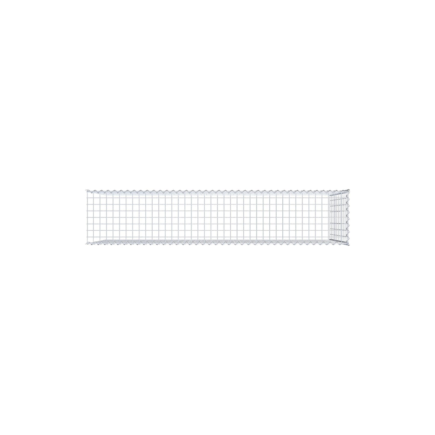 Gavión adicional tipo 4 200 cm x 100 cm x 40 cm (L x A x P), malla 5 cm x 10 cm, en espiral