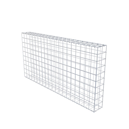 Gavión complementario de tipo 2 200 cm x 100 cm x 20 cm (L x A x P), malla 10 cm x 10 cm, anillo en C