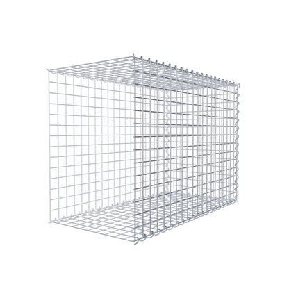 Opvokset gabion type 2 100 cm x 70 cm x 50 cm (L x H x D), maskestørrelse 5 cm x 5 cm, spiral