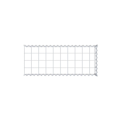 Anbaugabione Typ 4 100 cm x 20 cm x 40 cm (L x H x T), Maschenweite 10 cm x 10 cm, Spirale
