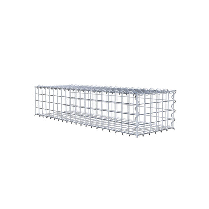 Anbaugabione Typ 2 100 cm x 20 cm x 30 cm (L x H x T), Maschenweite 5 cm x 5 cm, Spirale
