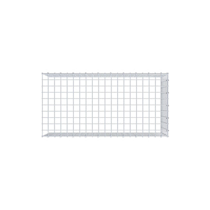 Anbaugabione Typ 4 100 cm x 40 cm x 50 cm (L x H x T), Maschenweite 5 cm x 5 cm, C-Ring
