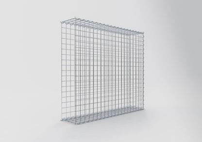 Extra gabion typ 2 100 cm x 90 cm x 20 cm (L x H x D), maskstorlek 5 cm x 5 cm, spiral