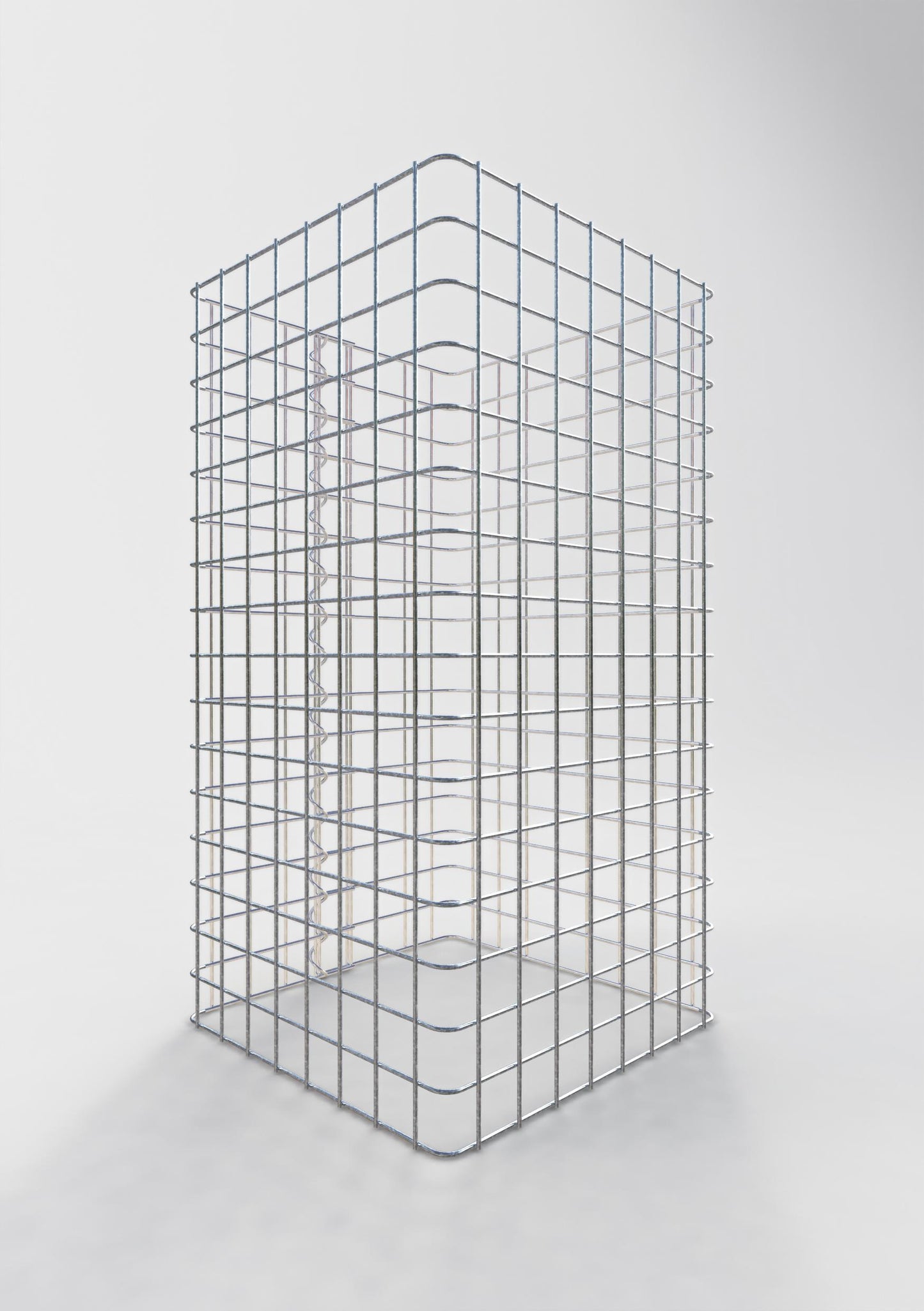 Columna de gaviones 42 x 42 cm MW 5 x 5 cm cuadrado