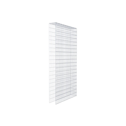 Anbaugabione Typ 4 200 cm x 100 cm x 20 cm (L x H x T), Maschenweite 5 cm x 10 cm, C-Ring