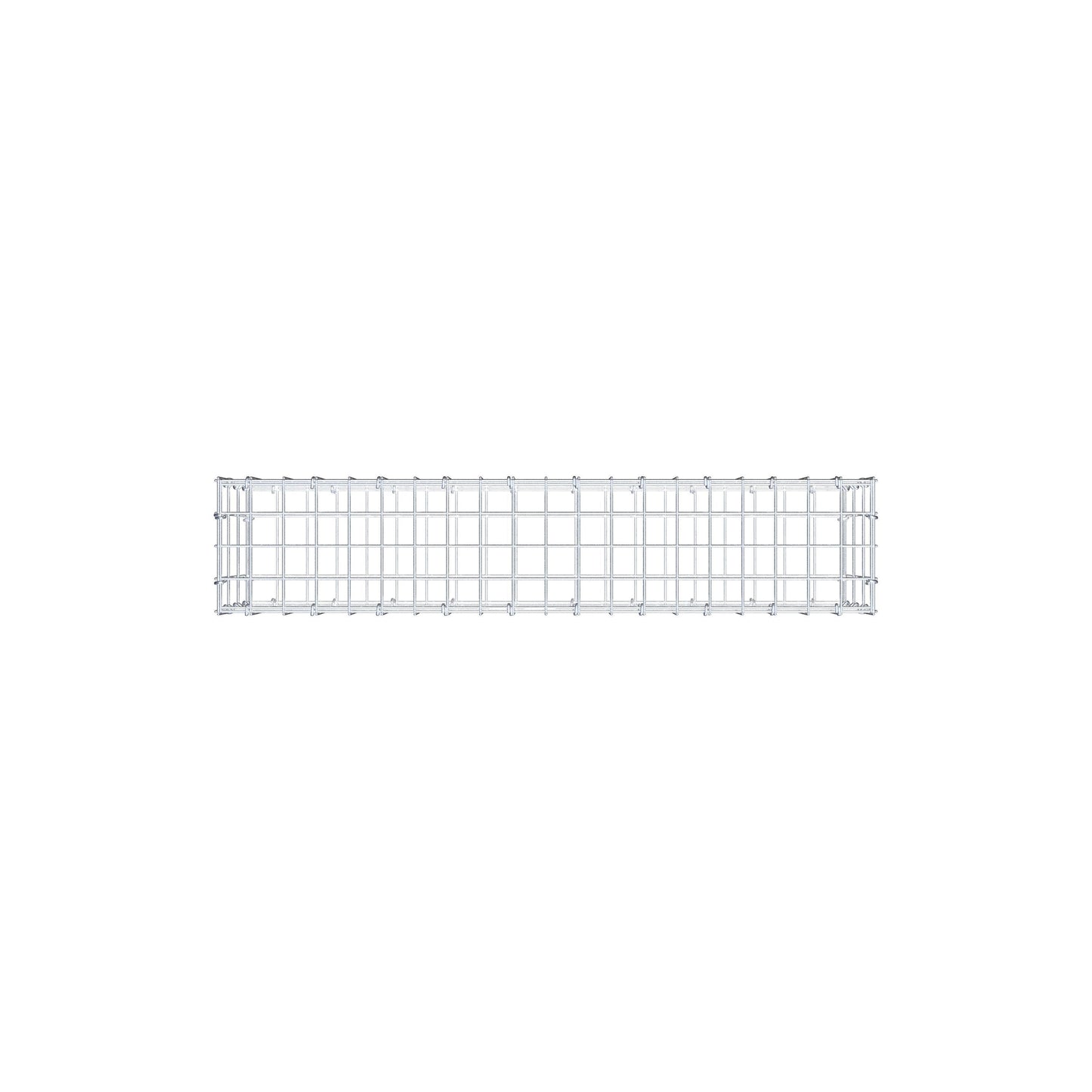 Gabion 100 cm x 30 cm x 20 cm (L x H x D), mesh size 5 cm x 10 cm, C-ring