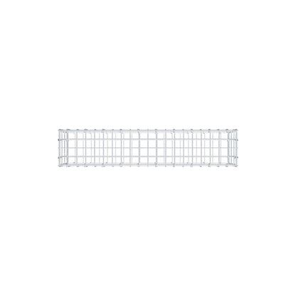 Gabion 100 cm x 30 cm x 20 cm (L x H x D), mesh size 5 cm x 10 cm, C-ring