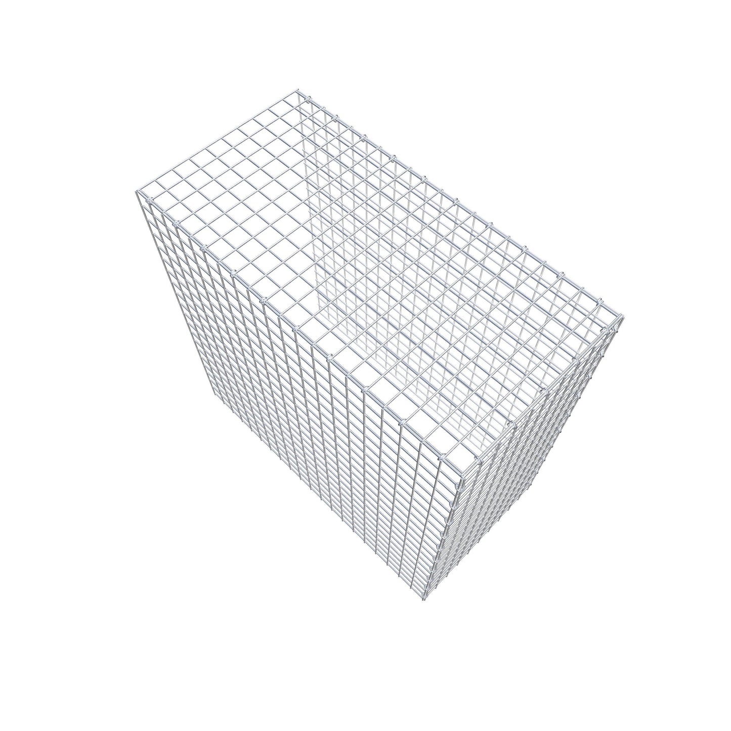 Extra gabion typ 4 100 cm x 100 cm x 50 cm (L x H x D), maskstorlek 5 cm x 5 cm, C-ring