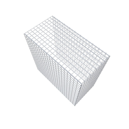 Extra gabion typ 4 100 cm x 100 cm x 50 cm (L x H x D), maskstorlek 5 cm x 5 cm, C-ring