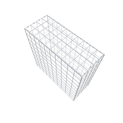 Gabbione aggiuntivo di tipo 3 100 cm x 100 cm x 40 cm (L x H x P), maglia 10 cm x 10 cm, anello a C
