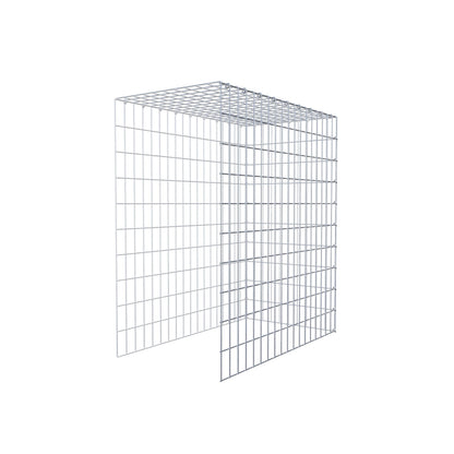 Extra gabion typ 4 100 cm x 90 cm x 50 cm (L x H x D), maskstorlek 5 cm x 10 cm, C-ring
