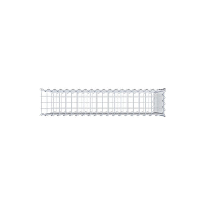Gabbione aggiuntivo tipo 2 100 cm x 60 cm x 20 cm (L x A x P), maglia 5 cm x 5 cm, a spirale