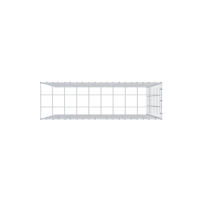 Gavión adicional tipo 4 100 cm x 100 cm x 30 cm (L x A x P), malla 10 cm x 10 cm, anillo en C