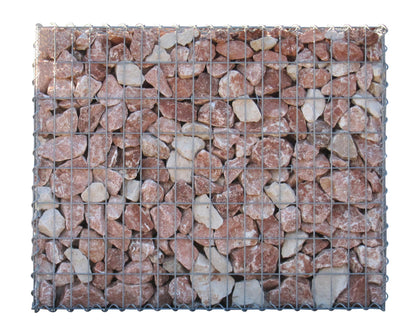 Set van 2 schanskorven 100 cm x 80 cm x 30 cm (L x H x D), maaswijdte 5 x 10 cm, spiraalvormig
