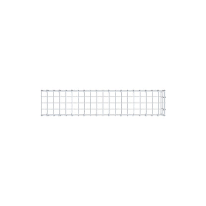 Anbaugabione Typ 4 100 cm x 20 cm x 20 cm (L x H x T), Maschenweite 5 cm x 10 cm, C-Ring