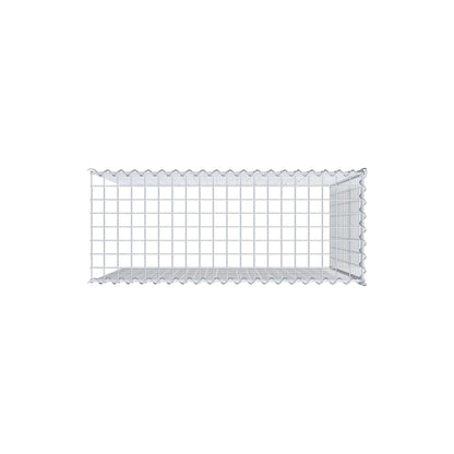Anbaugabione Typ 4 100 cm x 100 cm x 40 cm (L x H x T), Maschenweite 5 cm x 5 cm, Spirale