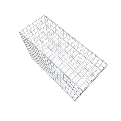 Gabion 100 cm x 70 cm x 40 cm (L x H x D), maskstorlek 5 x 10 cm, spiralring