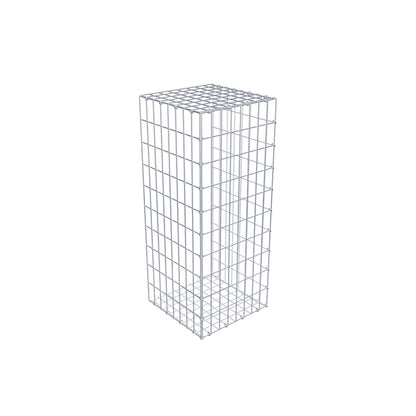 Pila adicional tipo 2 100 cm x 40 cm x 40 cm, malla 5 cm x 10 cm, anillo en C