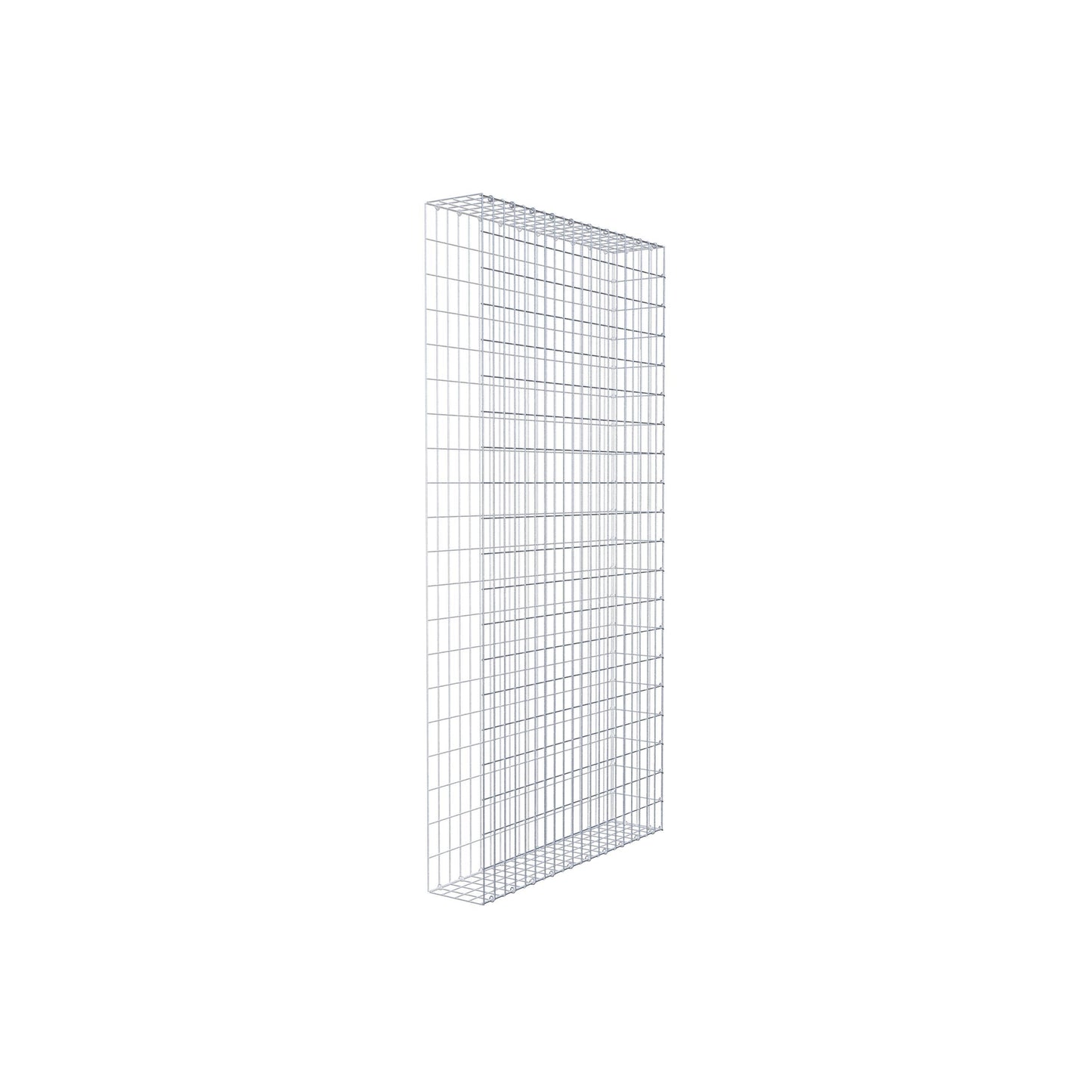Monteret gabion type 2 200 cm x 100 cm x 20 cm, maskestørrelse 5 cm x 10 cm, C-ring