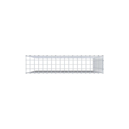 Anbaugabione Typ 4 100 cm x 90 cm x 20 cm (L x H x T), Maschenweite 5 cm x 5 cm, C-Ring