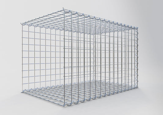 Add-on schanskorf type 2 80 cm x 50 cm x 50 cm (L x H x D), maaswijdte 5 cm x 5 cm, spiraalvormig