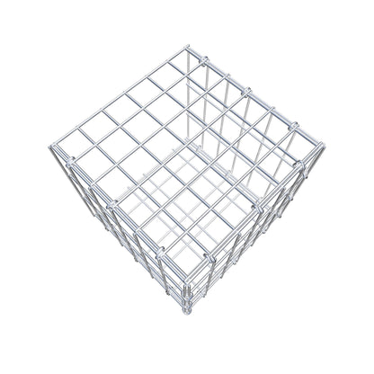 Gabbione aggiuntivo tipo 2 30 cm x 30 cm x 30 cm, maglia 5 cm x 10 cm, anello a C