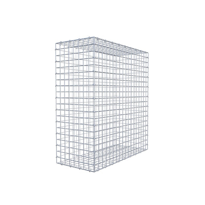 Gabione 100 cm x 90 cm x 40 cm (L x H x T), Maschenweite 5 cm x 5 cm, C-Ring