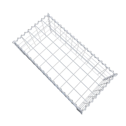 Extra gabion typ 3 100 cm x 40 cm x 50 cm (L x H x D), maskstorlek 10 cm x 10 cm, spiral