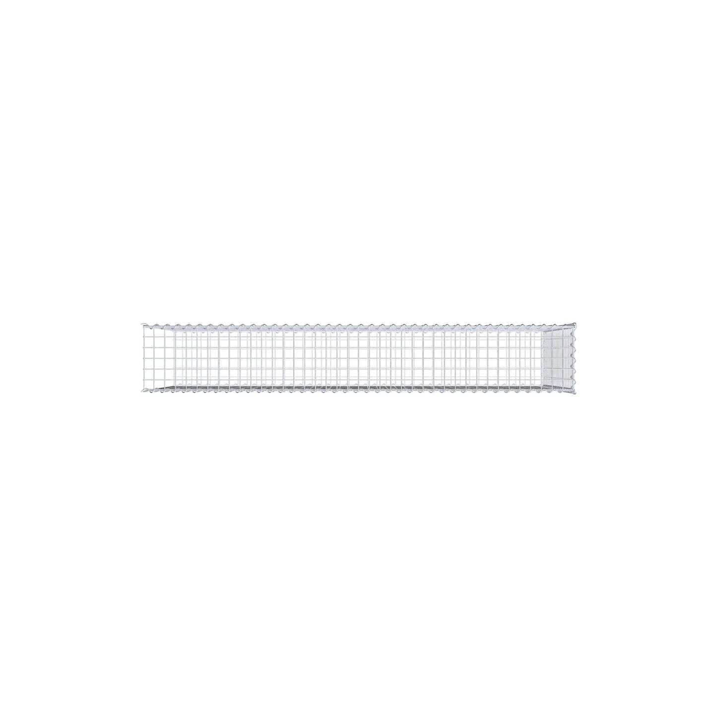 Gabbione aggiuntivo tipo 2 200 cm x 100 cm x 30 cm (L x A x P), maglia 5 cm x 5 cm, a spirale