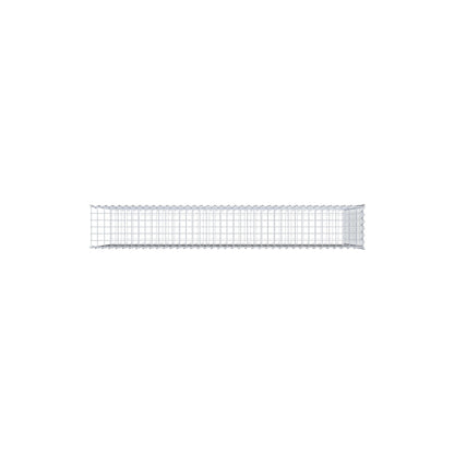 Gabbione aggiuntivo tipo 2 200 cm x 100 cm x 30 cm (L x A x P), maglia 5 cm x 5 cm, a spirale