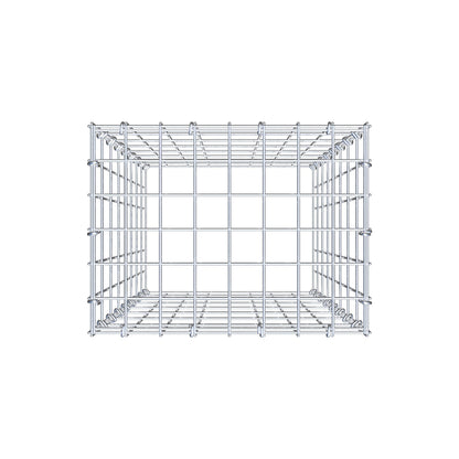 Toegevoegde pool type 3 80 cm x 40 cm x 30 cm (L x H x D), maaswijdte 5 cm x 10 cm, C-ring