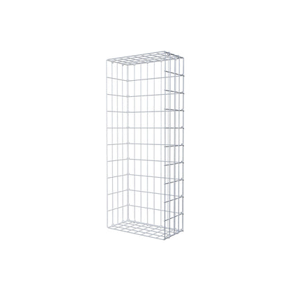 Gabião Tipo 2 100 cm x 20 cm x 40 cm, malhagem 5 cm x 10 cm, anel C