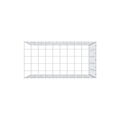 Anbaugabione Typ 4 100 cm x 70 cm x 50 cm (L x H x T), Maschenweite 10 cm x 10 cm, C-Ring