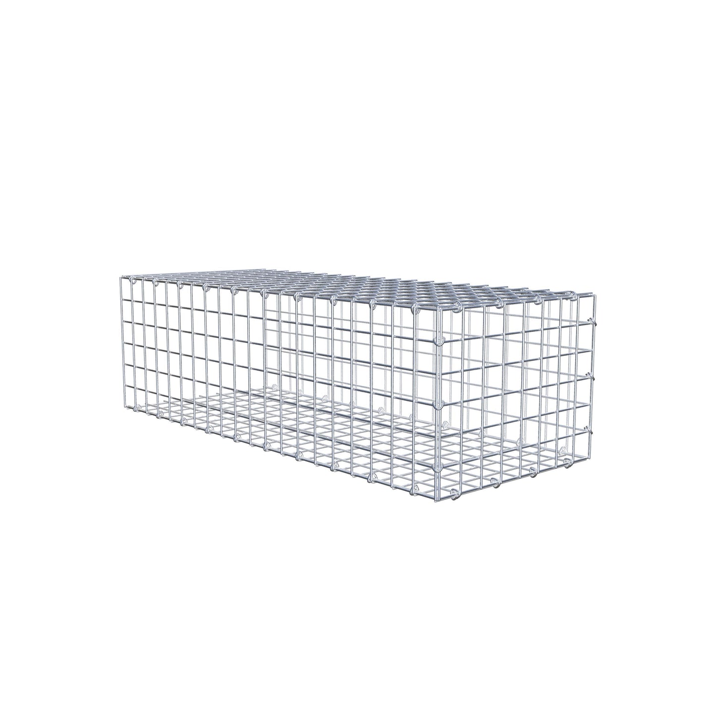 Fourche rapportée type 2 100 cm x 30 cm x 40 cm (L x H x P), mailles 5 cm x 5 cm, anneau C