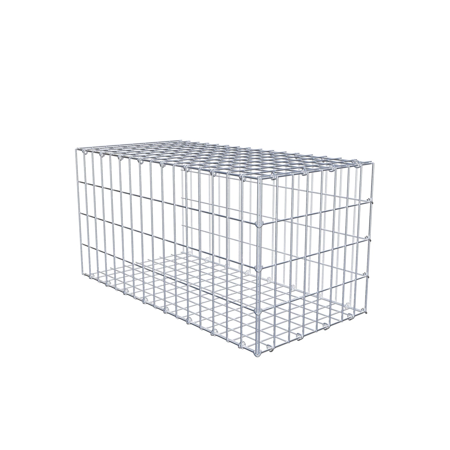Pila adicional tipo 2 80 cm x 40 cm x 40 cm, malla 5 cm x 10 cm, anillo en C