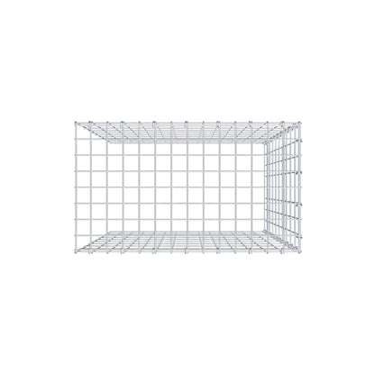 Anbaugabione Typ 4 100 cm x 70 cm x 40 cm (L x H x T), Maschenweite 5 cm x 10 cm, C-Ring
