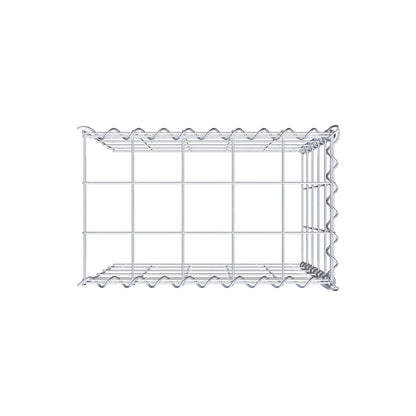Extra gabion typ 4 50 cm x 50 cm x 30 cm (L x H x D), maskstorlek 10 cm x 10 cm, spiral